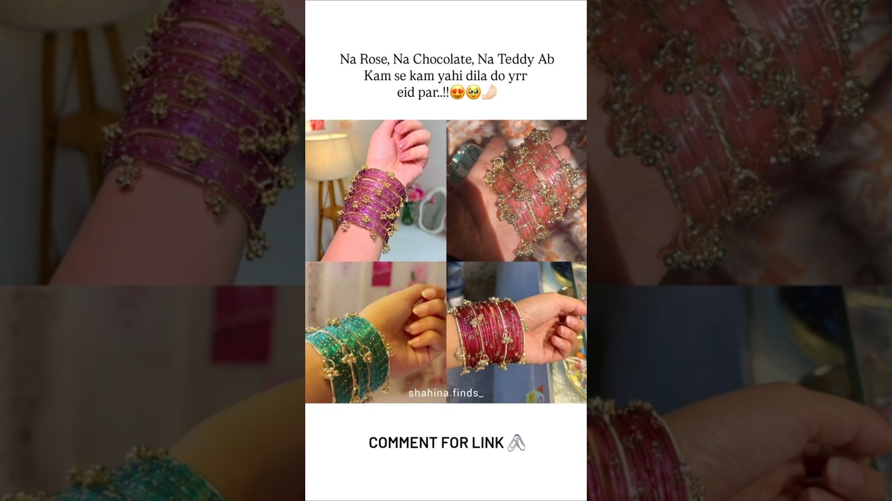 kashmiri bangles eid special ✨️ 🥹🤌🏻 #like #beautyproduct #youtube #beauty #youtubeshorts