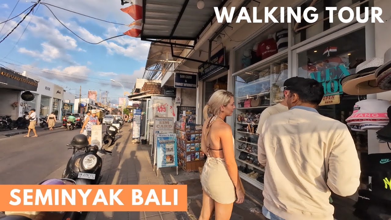 Bali Seminyak's Most Famous Street | Walking Tour Seminyak Bali Today 2024