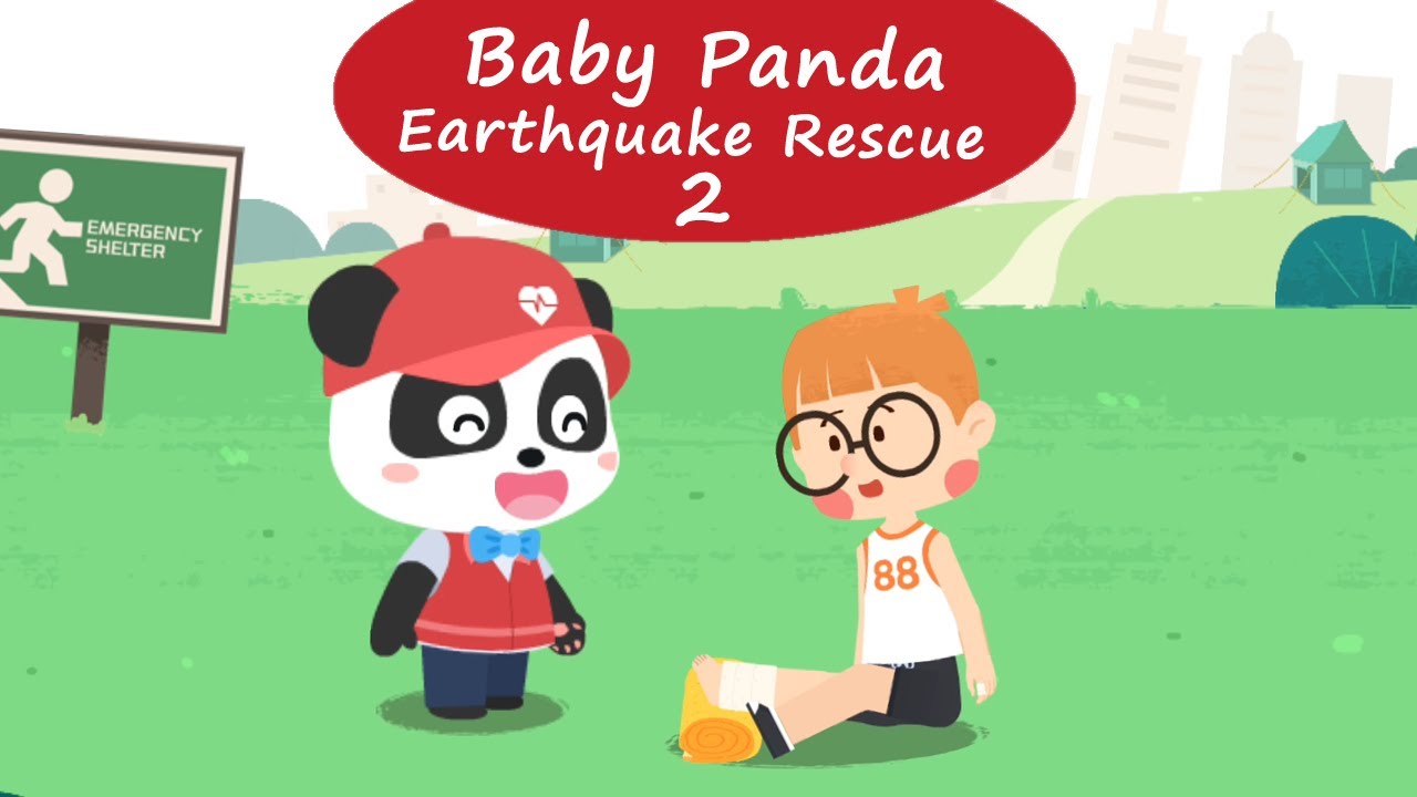Baby Panda Earthquake Rescue 2 - Reinforce Your Knowledge on Earthquake Rescue | BabyBus Games