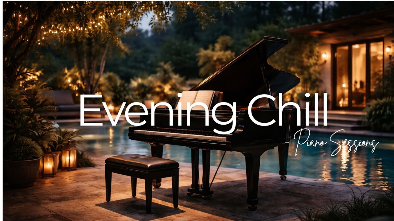 Evening Piano Chill | Soft Piano Focus Music for Calm Work