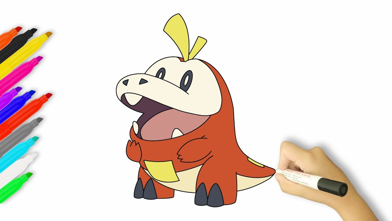 How to Draw Fuecoco | Pokemon