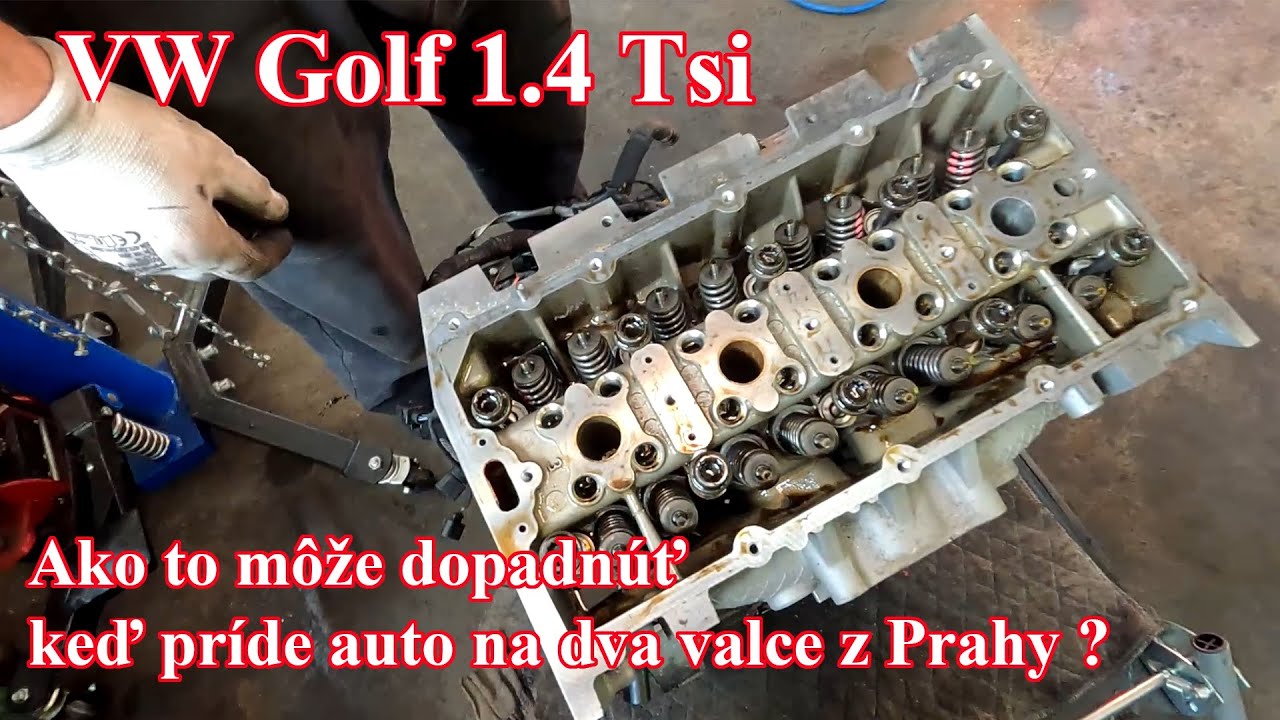 VW Golf 1.4 Tsi | Ako to môže dopadnúť keď príde auto na dva valce z Prahy ?