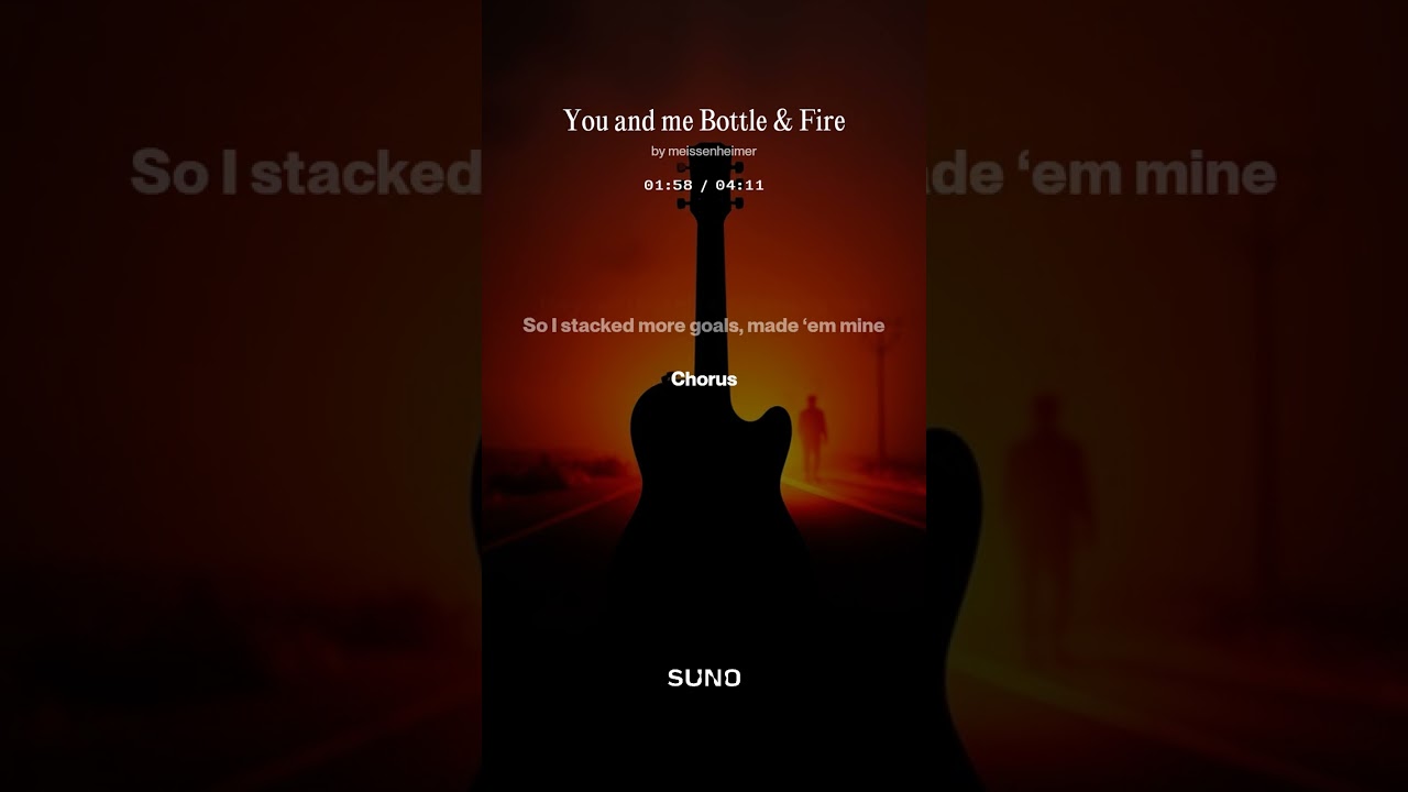 You and me, Bottle & fire