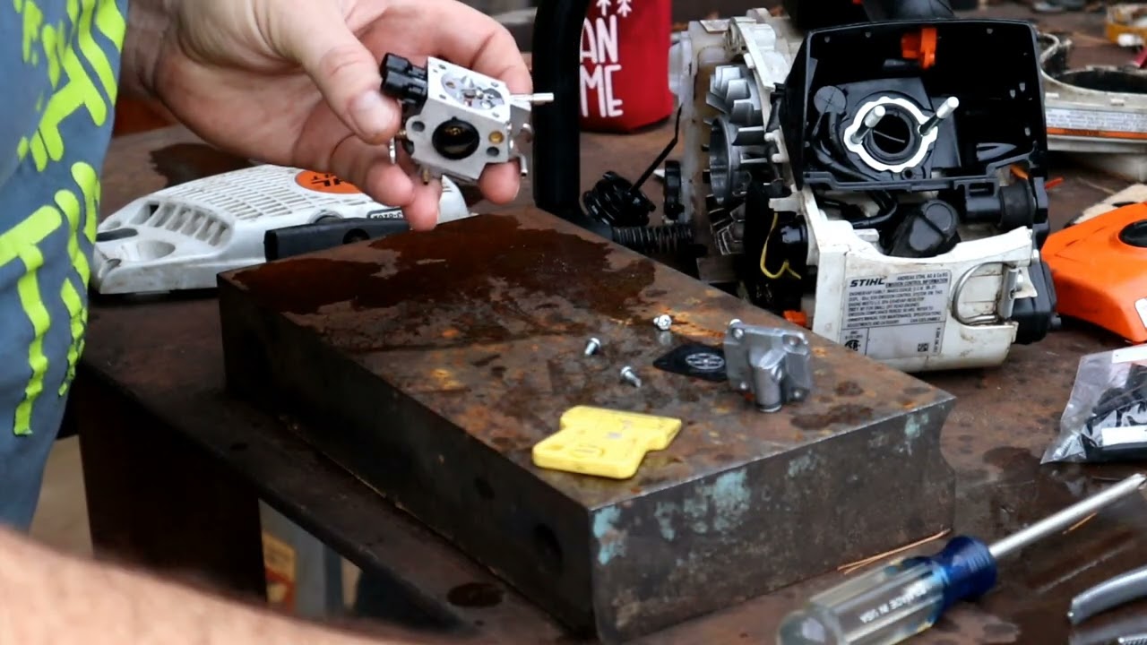 Stihl MS194t Wont Run Fuel Issue Troubleshoot Fix And Test