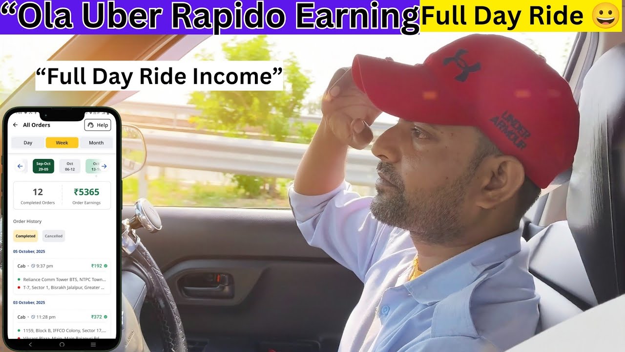 Real Income of Taxi Driver | 14 Hours Driving | ₹5000 Day Earning