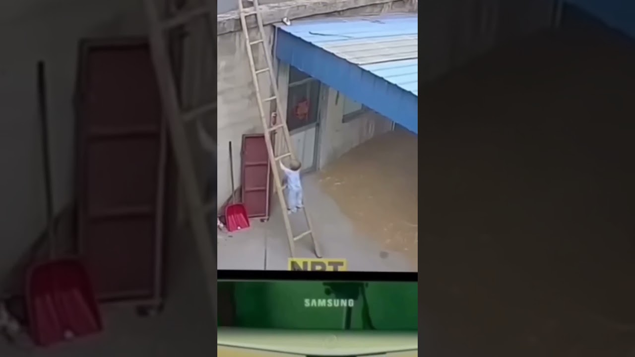 Super Mom Saves Her Child In Real Life 😱 #rockingrajput #shorts