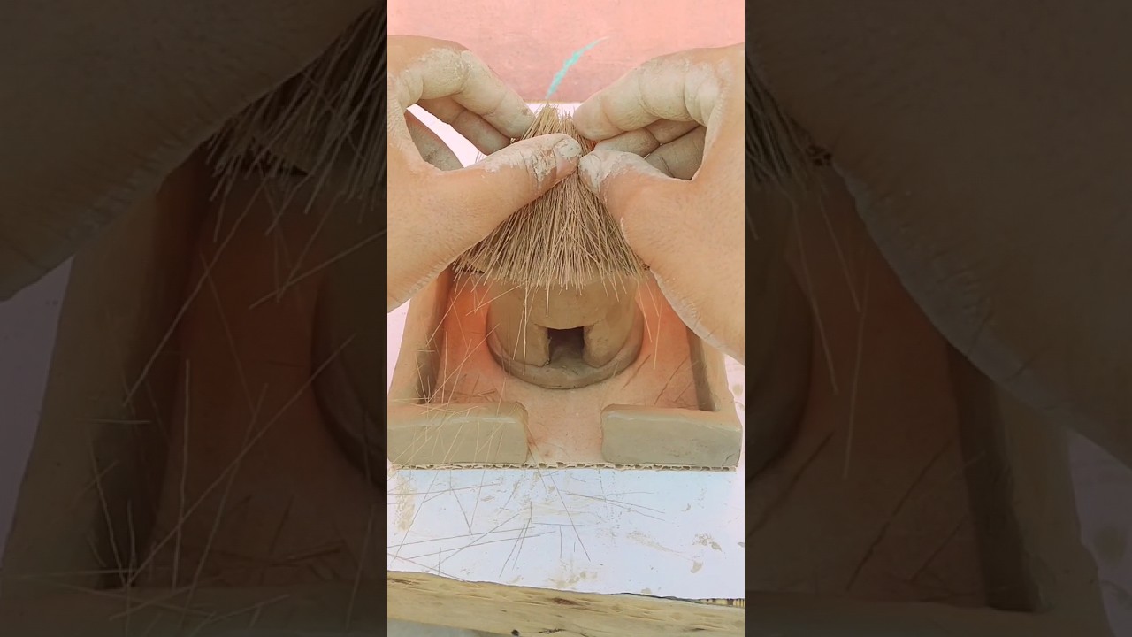 Clay house for Diwali II mitti ka ghar#shorts #mittikaghar  #home #clay #viral #diwali