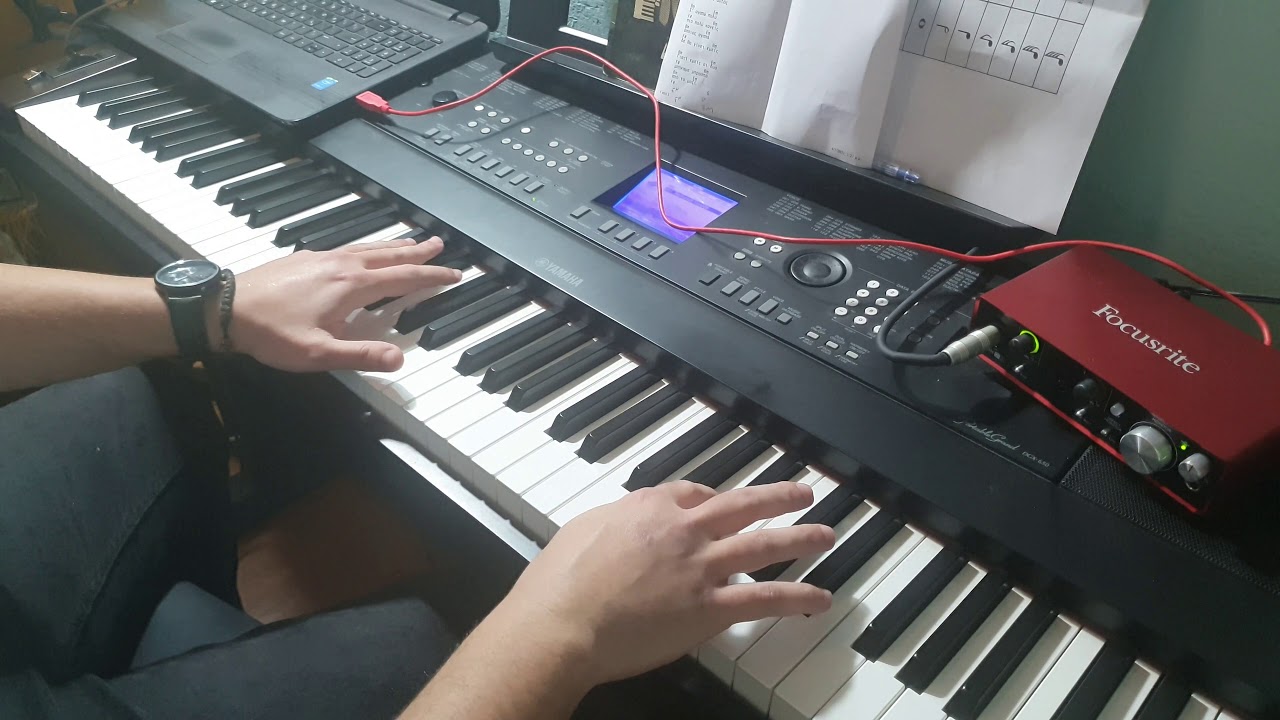 Αντικριστά - Κώστας Μακεδόνας & Γλυκερία (Piano Cover)