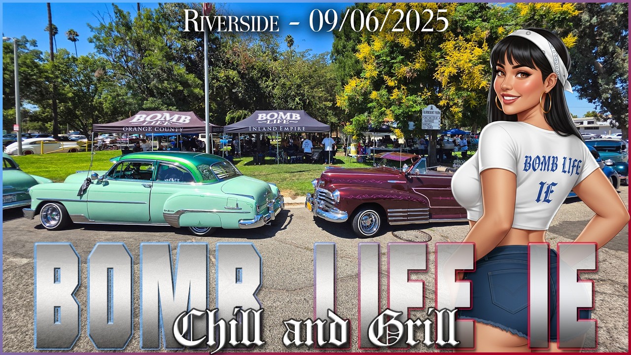 Bomb Life IE 🔥 Chill & Grill Lowrider Picnic 2025