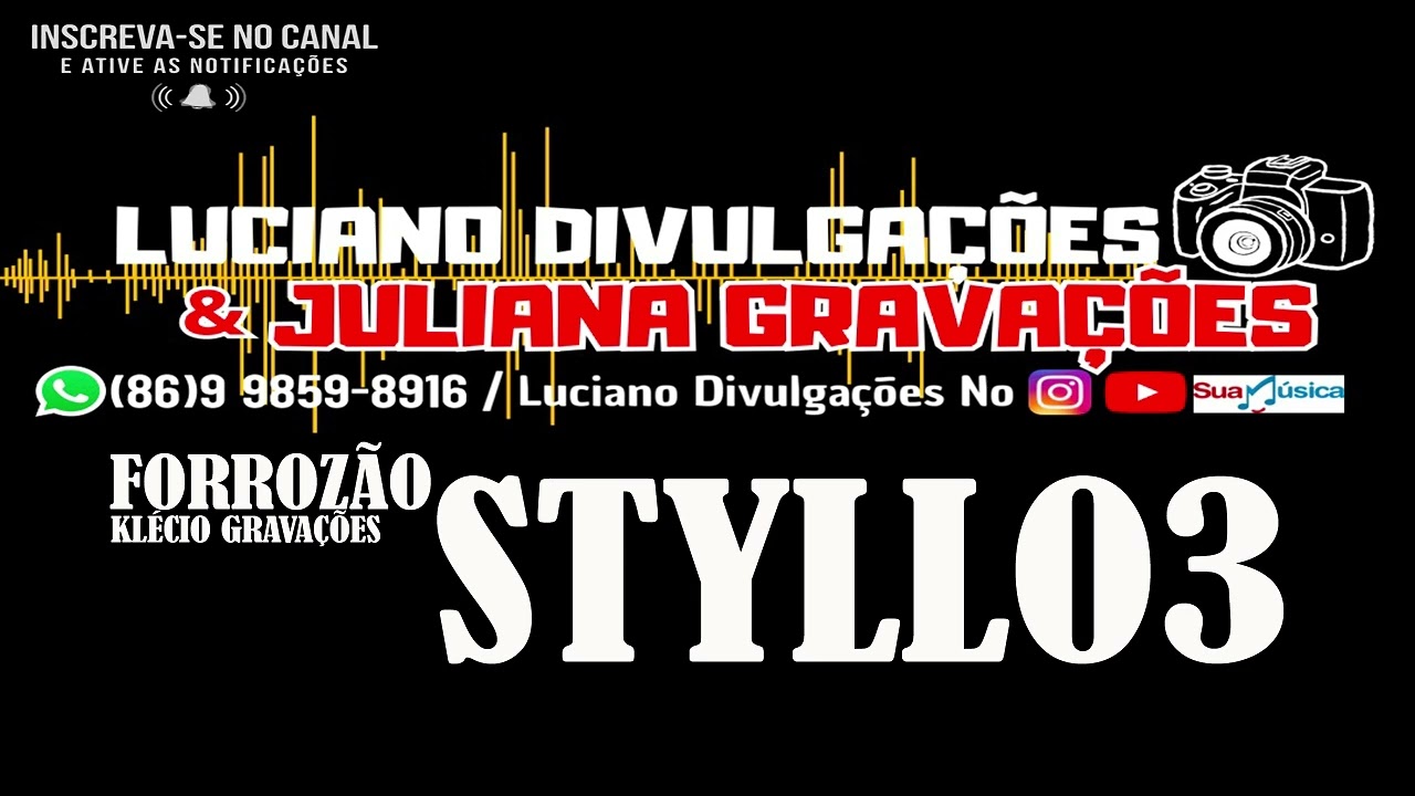 FORROZÃO STYLLO3 O REI DAS PISADINHA TIMON-MA LUCIANO DIVULGAÇÕES.