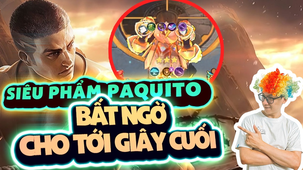 MCGG | SI&Ecirc;U PHẨM PAQUITO | BẤT NGỜ CHO TỚI GI&Acirc;Y CUỐI #MCGG #MAGICCHESSGOGO #SLY #SLYMCGG