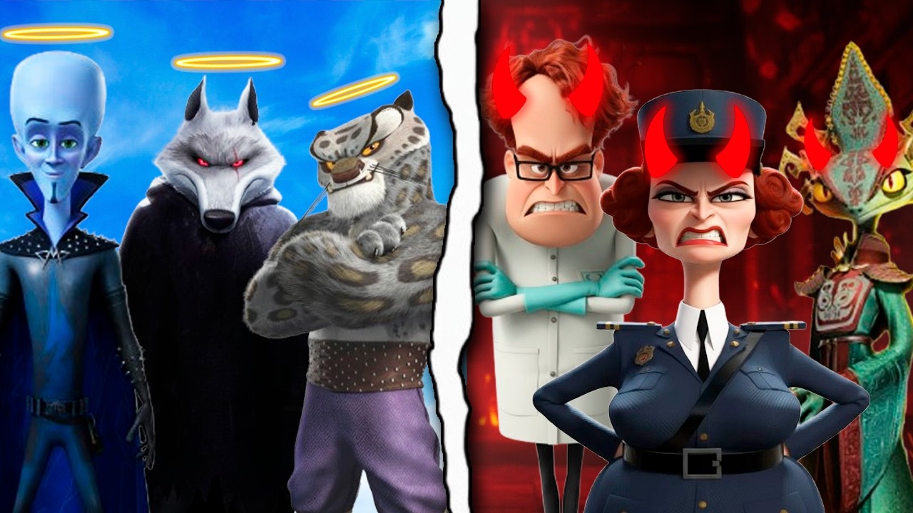 Villanos de DreamWorks: Los Más Amados VS Los Más Odiados
