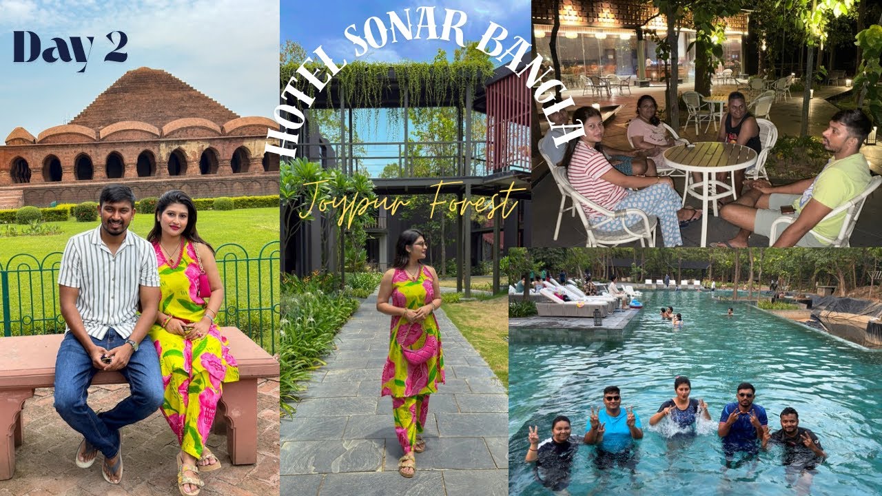 Luxury Resort inside Forest - HOTEL SONAR BANGLA Joypur Forest 🍀|| Bishnupur #sonarbangla