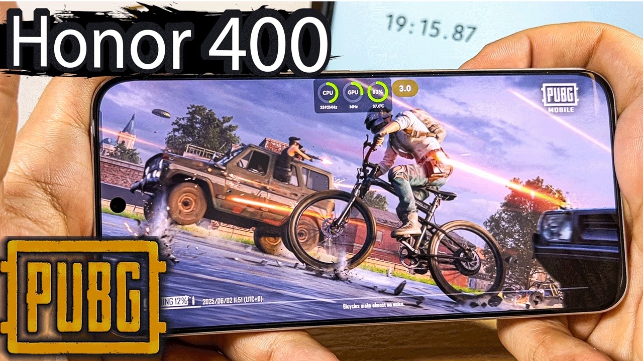هونر 400 وحش الأداء Honor 400 | تجربة ببجي واقعية مع اختبار الأداء والحرارة تحت الضغط