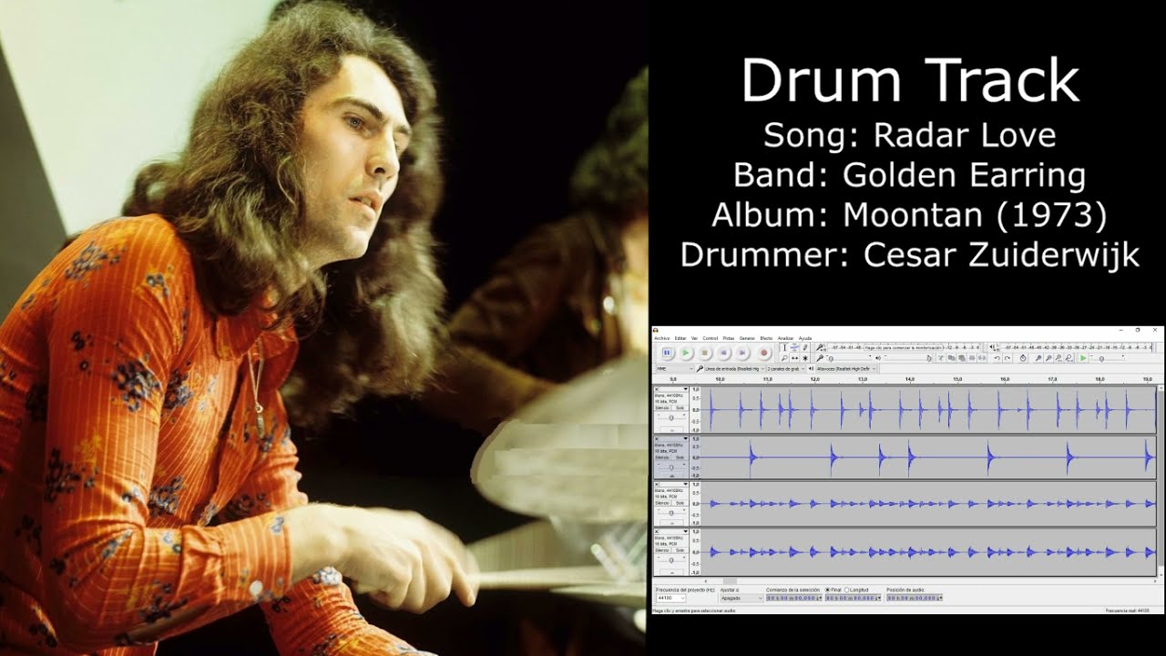Radar Love (Golden Earring) • Drum Track