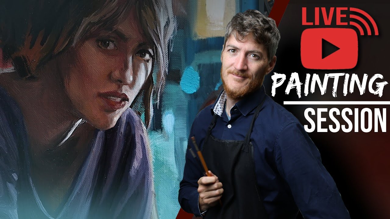Live Streaming is Back and it's Going to be Awesome !!! - Live Painting Session #2