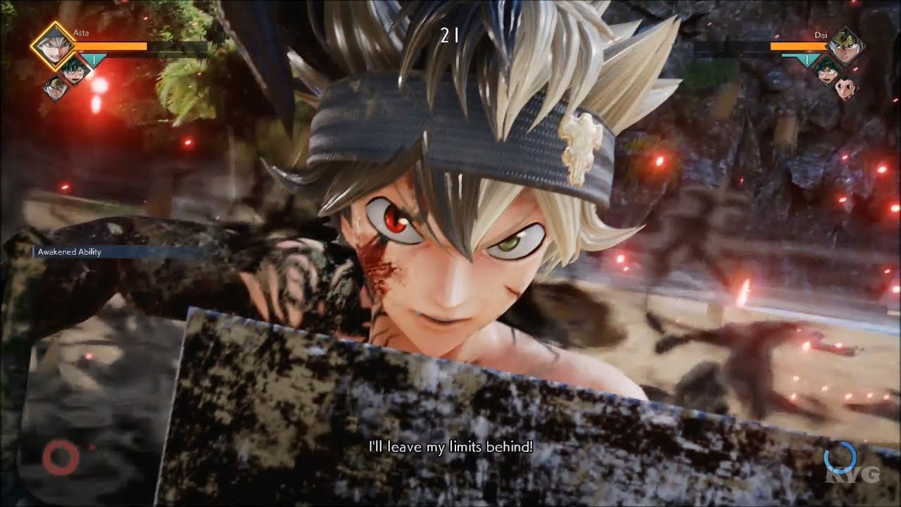 Jump Force - Asta Gameplay (PS4 HD) [1080p60FPS]