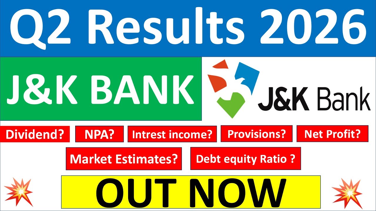 J&K BANK Q2 results 2026 | J&K BANK results today | J&K BANK Share News | J&K BANK Share latest news