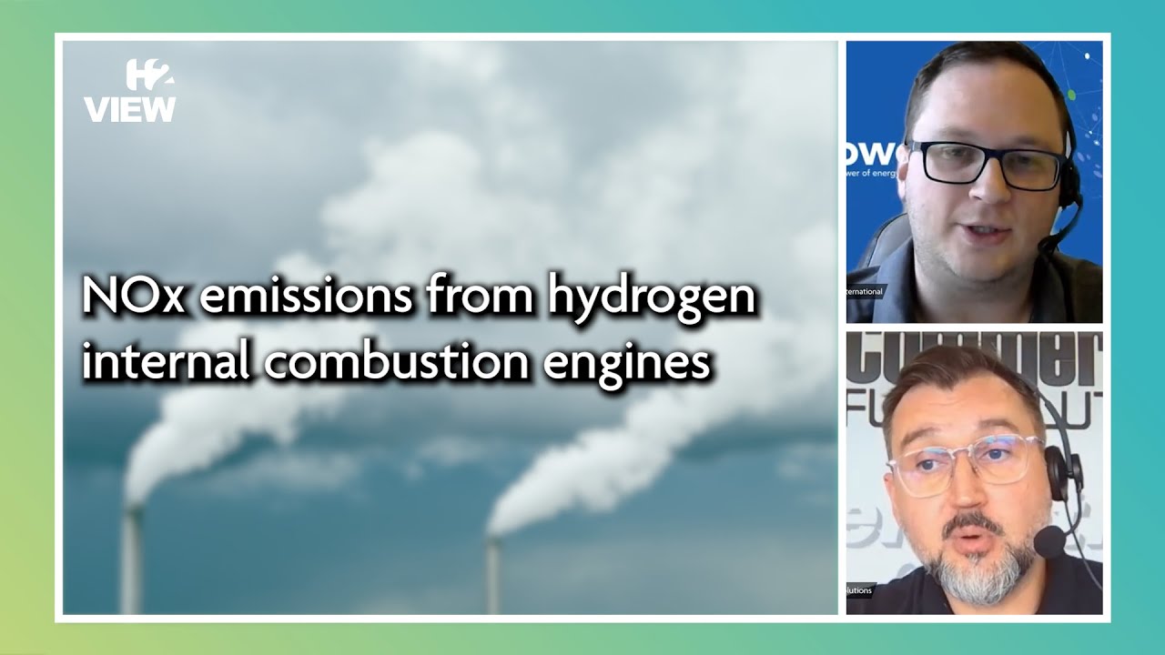 NOx emissions from hydrogen internal combustion engines