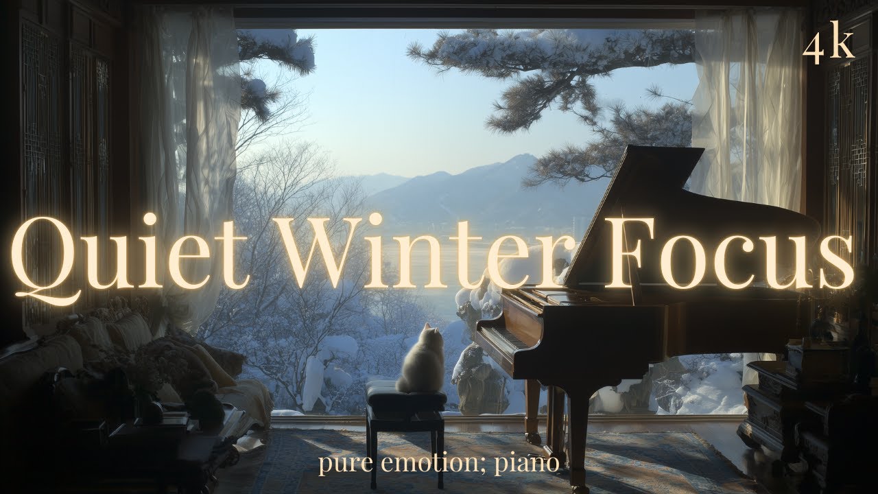 Focus Quiet Winter Focus: Deep Concentration Piano