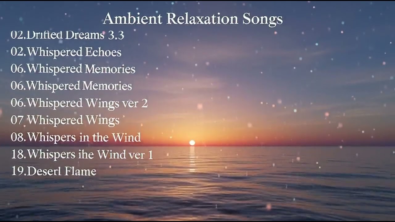 Calm Ambient Relaxation Music for Anxiety and Stress Relief