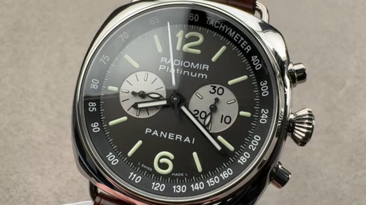 Обзор часов Panerai Radiomir Chronograph Wempe PAM 218