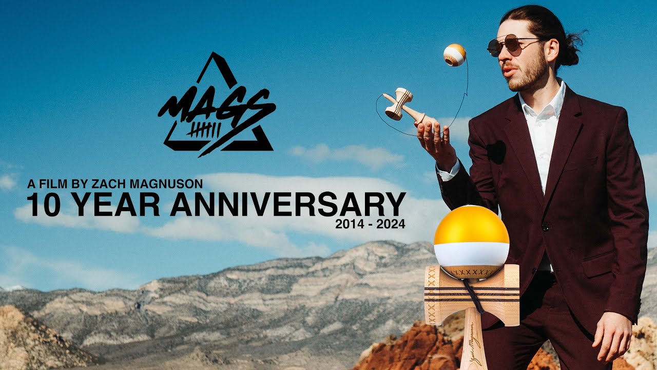 Kendama USA - Mags Mod V3 - 10 Year Kendama Anniversary