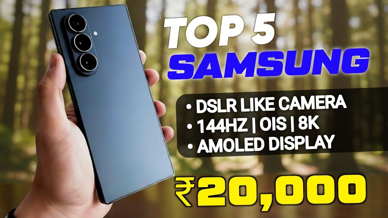 Top 5 Samsung Phone Under 20000 [ May 2026 ] | Best Samsung Phone Under 20000