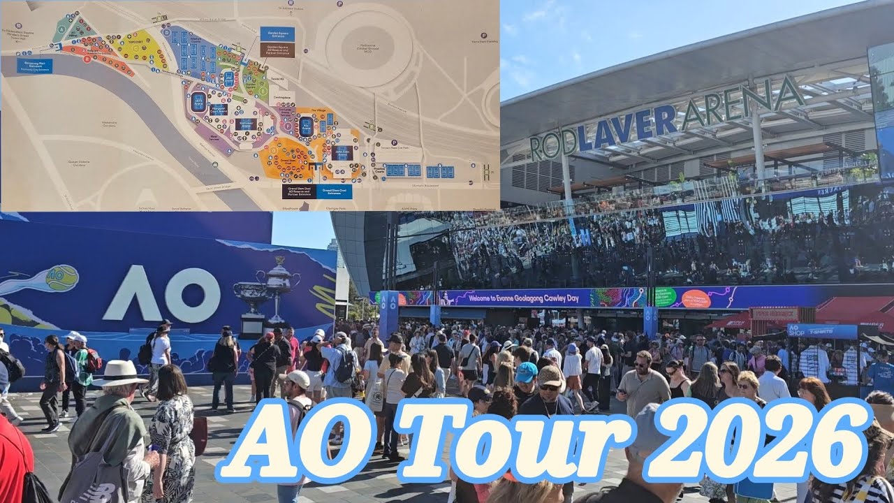 A Quick Tour of the Australian Open 2026 🎾