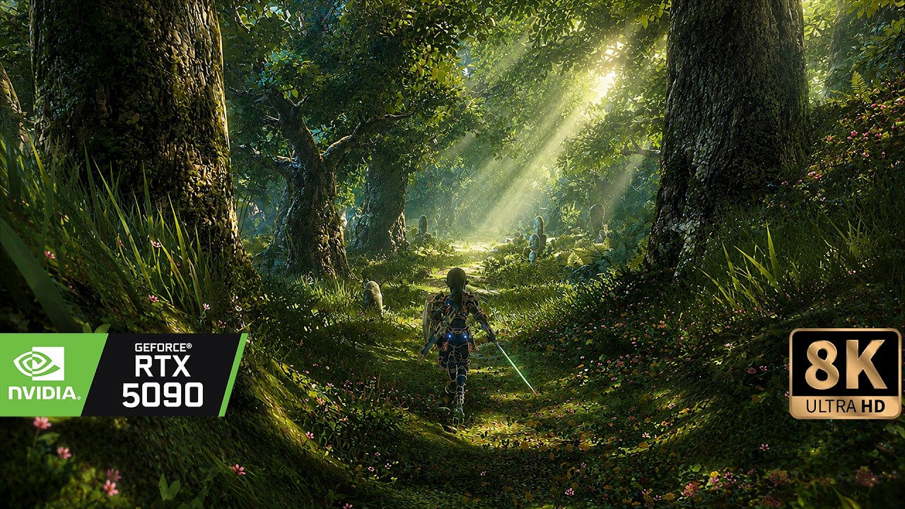 [8K60] 8K Zelda Botw RTX 4090 - Raytracing GI  - Ultra graphic gameplay 2022 - NEW Extreme settings