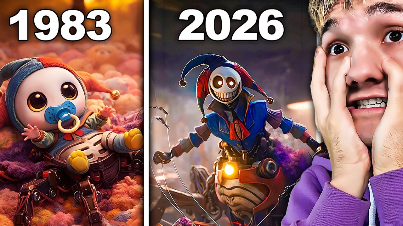 EVOLUCE POSTAV Z POPPY PLAYTIME 5 OD NAROZENÍ AŽ PO SMRT!
