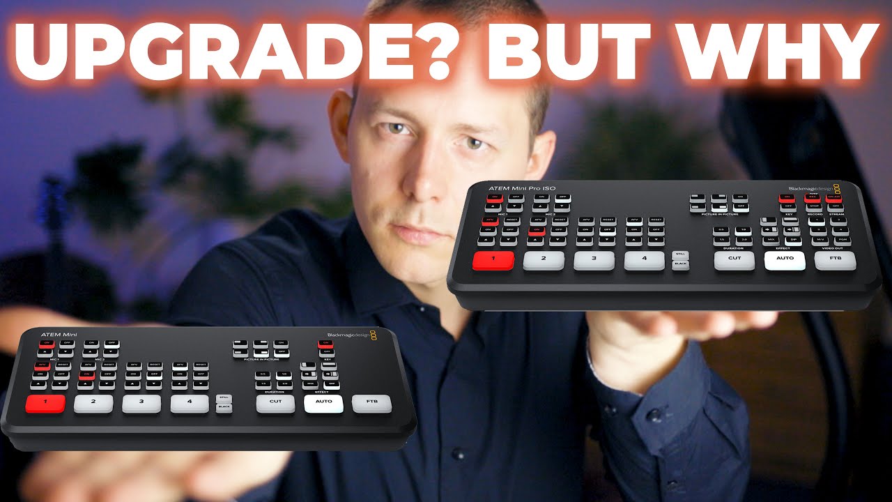 Mastering the Art of Production: Upgrading my Studio with the ATEM Mini Pro ISO & Multi-Cam Record