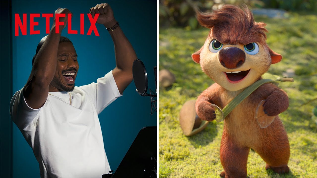 Michael B. Jordan In The Recording Booth as Ollie | Swapped | Netflix