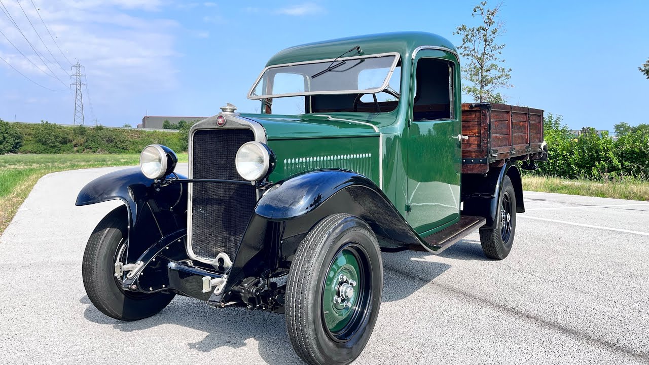 1931 Fiat 508 Pick up the Italian Woodies