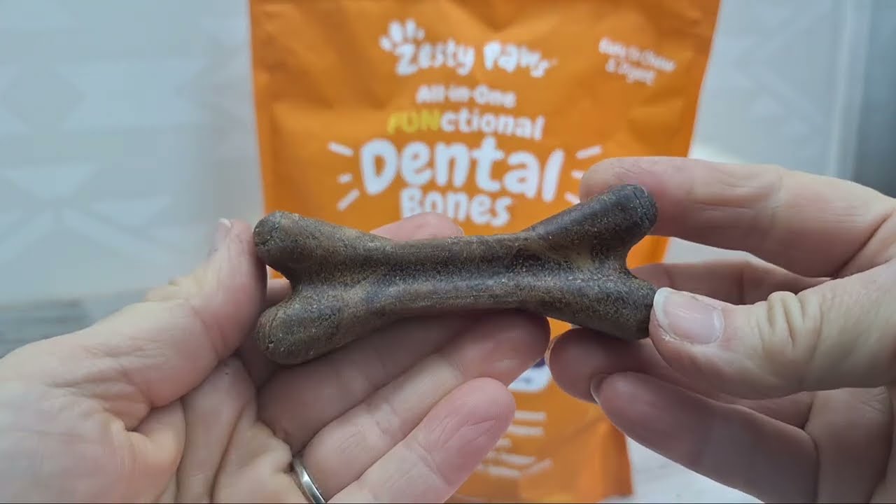 Отзывы о жевательных лакомствах для зубов Zesty Paws | Действительно ли они помогают собакам с ды...