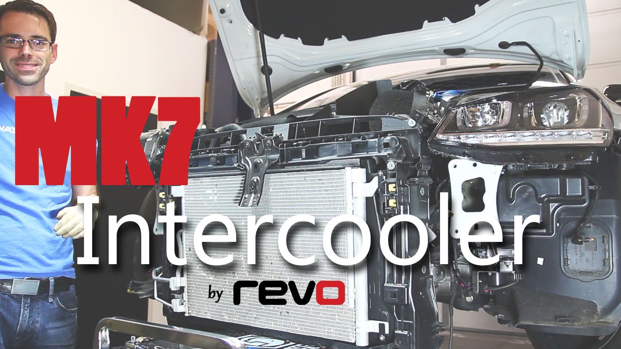 Intercooler Install on our MK7 GTI - DIY