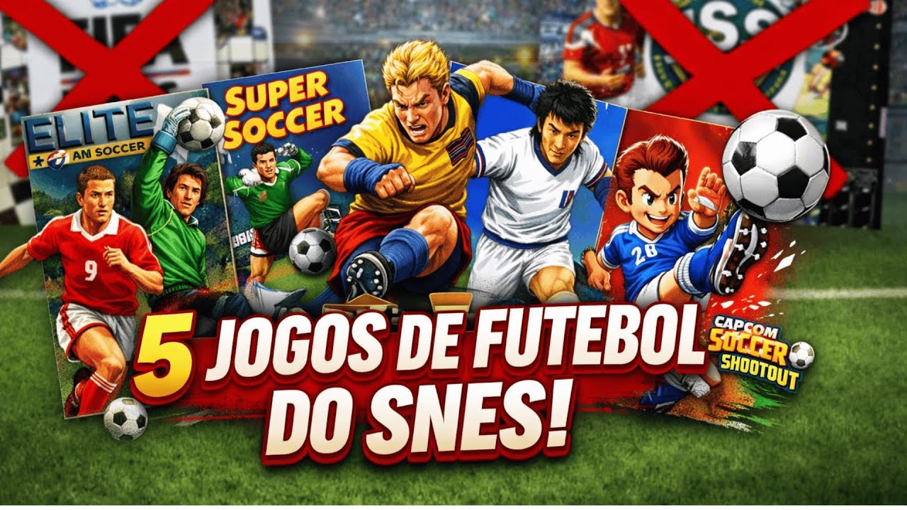 Muito além de Fifa e ISS: Cinco jogos de futebol escondidos no SNES.