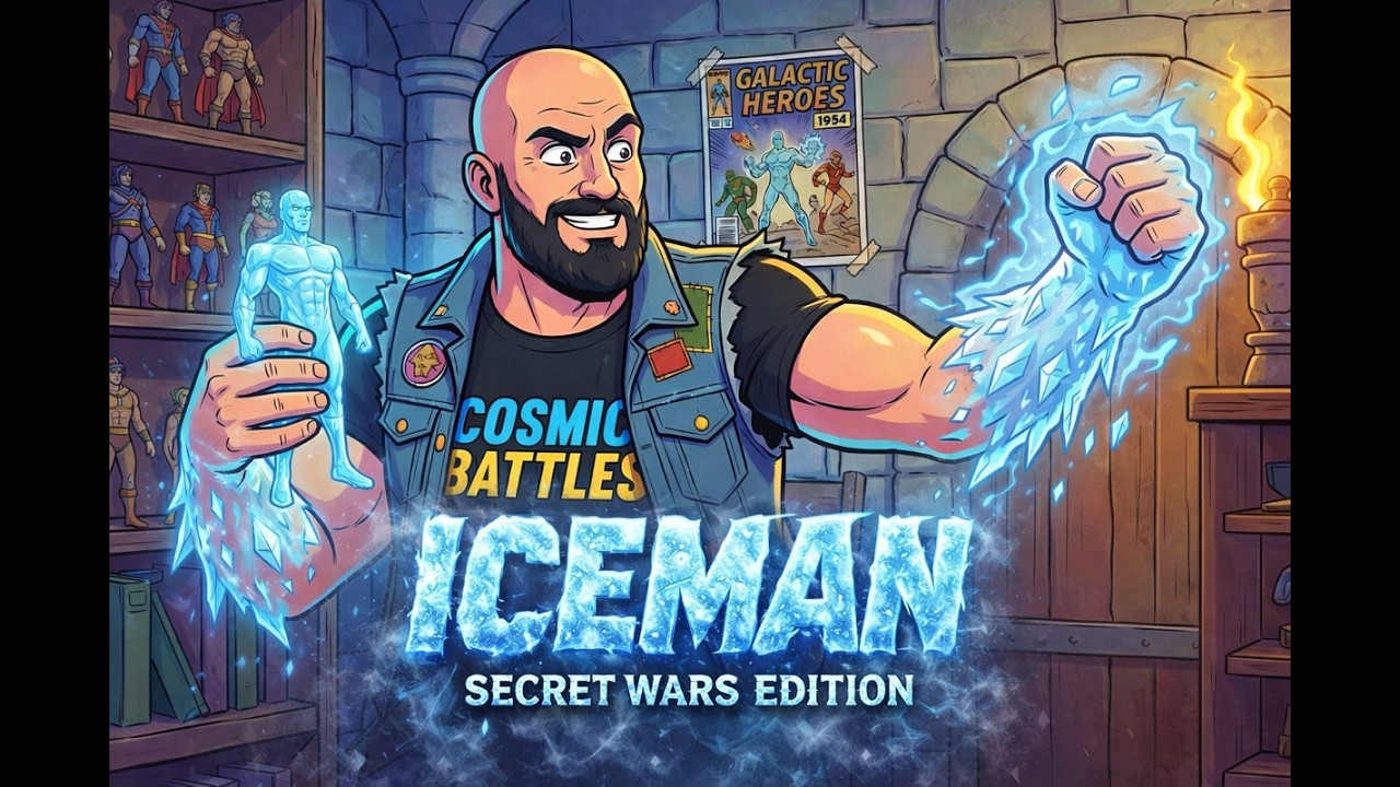 Iceman Secret Wars Marvel Legends (2026) ❄️ ¿El más frío de la Guarida?
