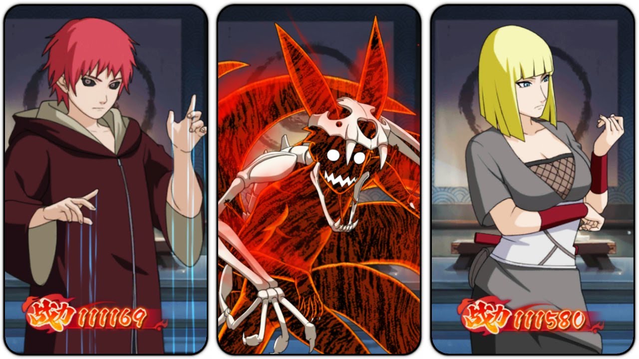 Naruto Online Mobile - Naruto Six Tails,Sasori Edo,Samui Gameplay