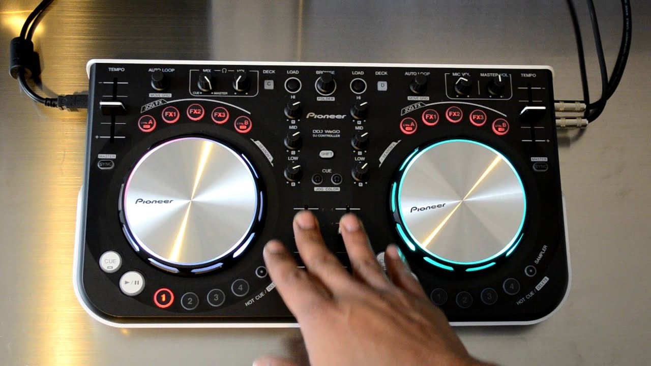 Pioneer DDJ-WeGO Digital DJ Controller Demo & Review Video