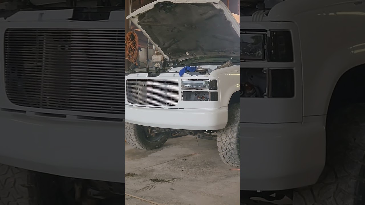 4x4 LS Swapped 98 2Dr Tahoe 1st start #lsnation #lsxworld #tahoe #4wd