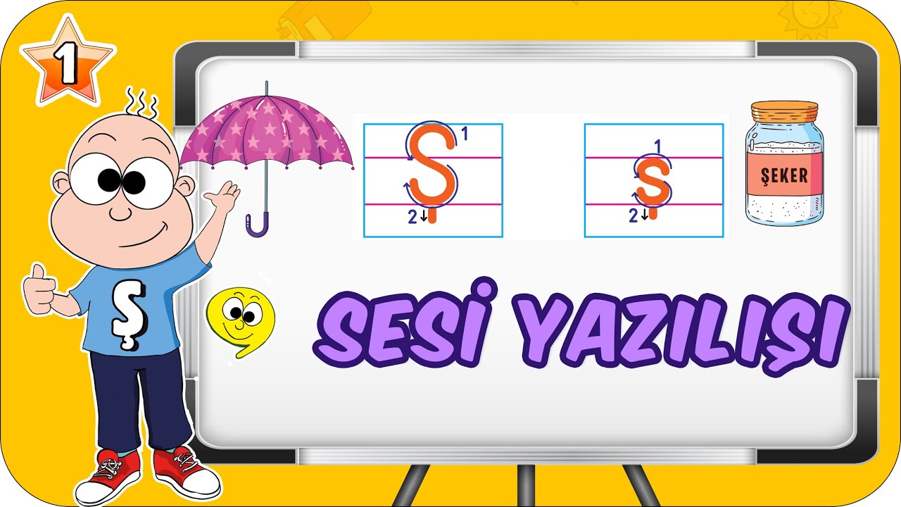 Ş Sesi Öğretimi  🍀 Okunuşu ve Yazılışı 👒 1.Sınıf
