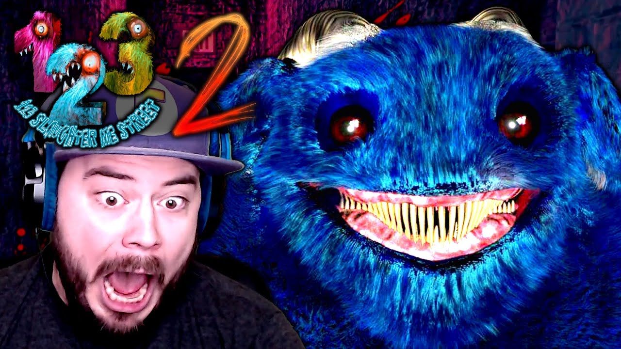 EVIL SESAME STREET PUPPETS WANT TO PLAY HIDE AND SEEK!! | 123 Slaughter Me Street 2 - Revisited