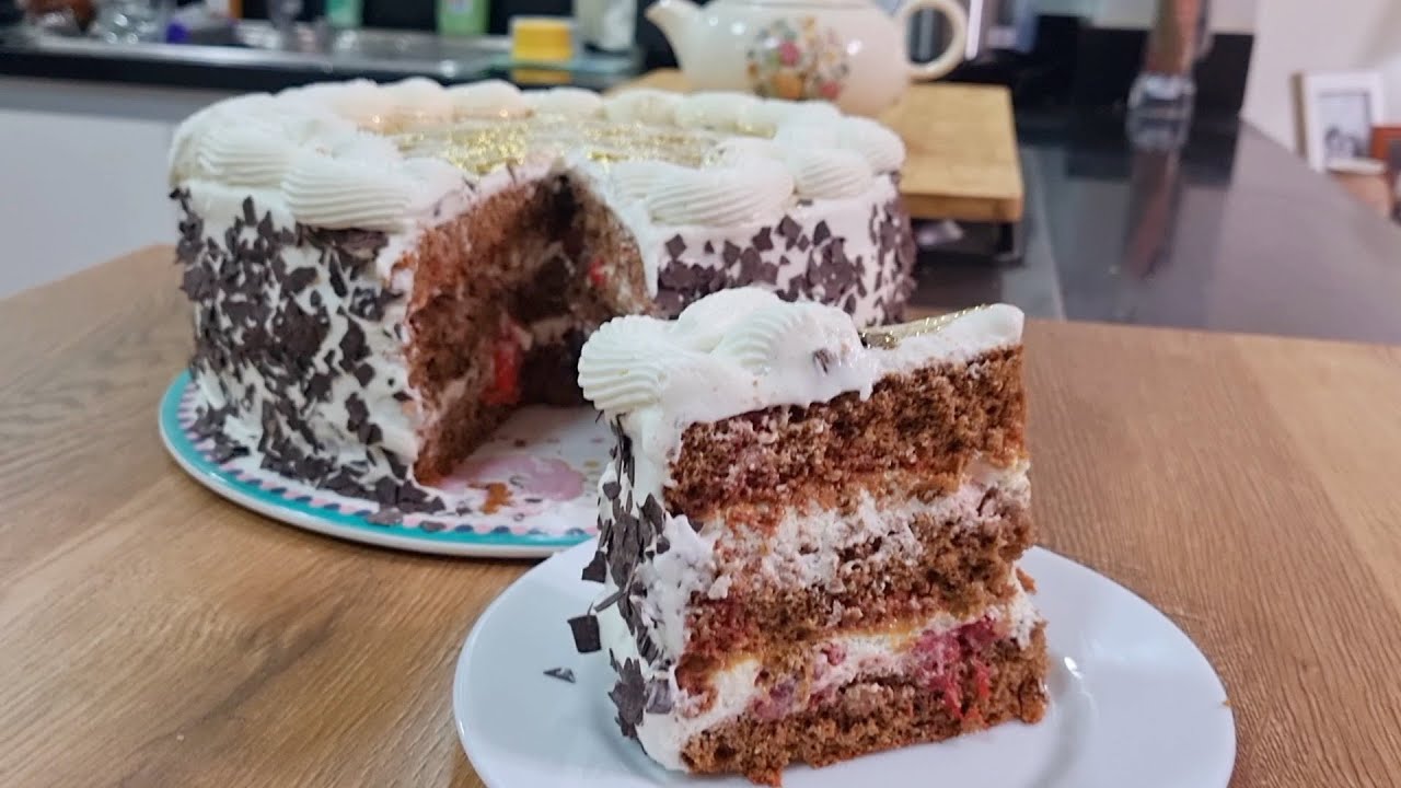 Esta Gran Torta preparé para mi aniversario de boda - muy facil y deliciosa - Silvana Cocina