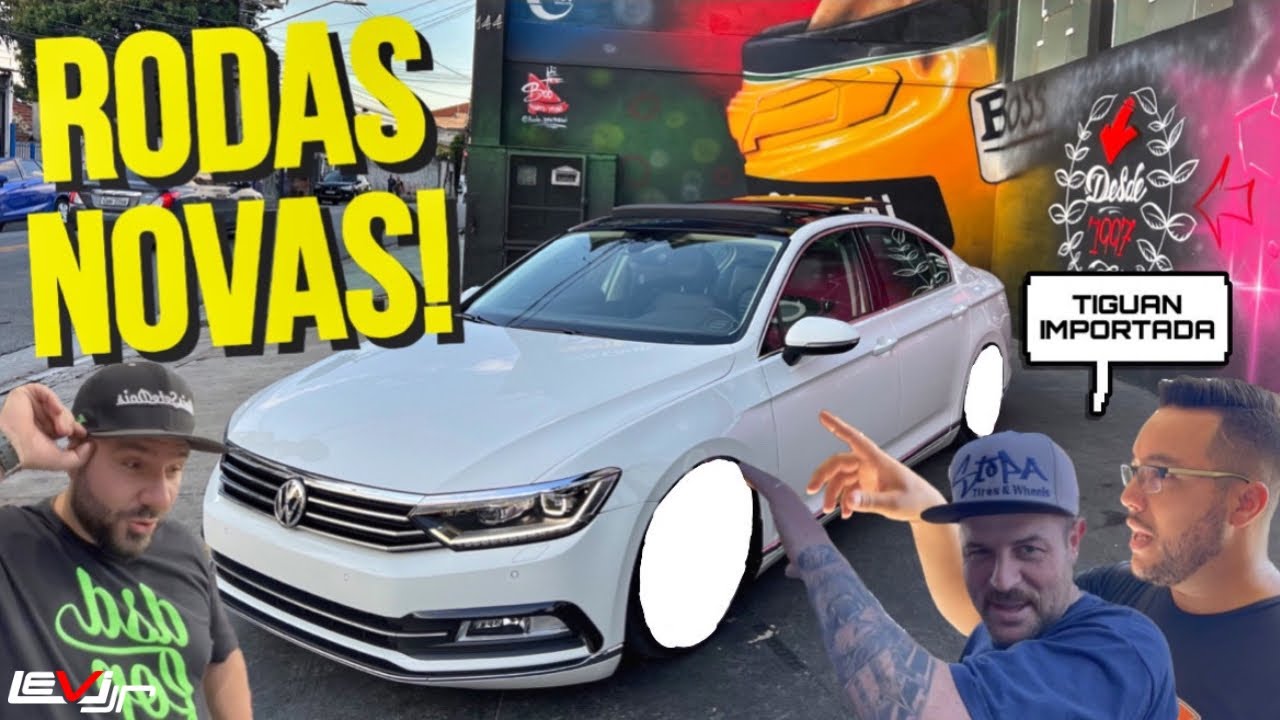 VOCÊ FARIA ISSO? PASSAT B8 COM RODAS ARO 22 E SUSPENSÃO A AR!