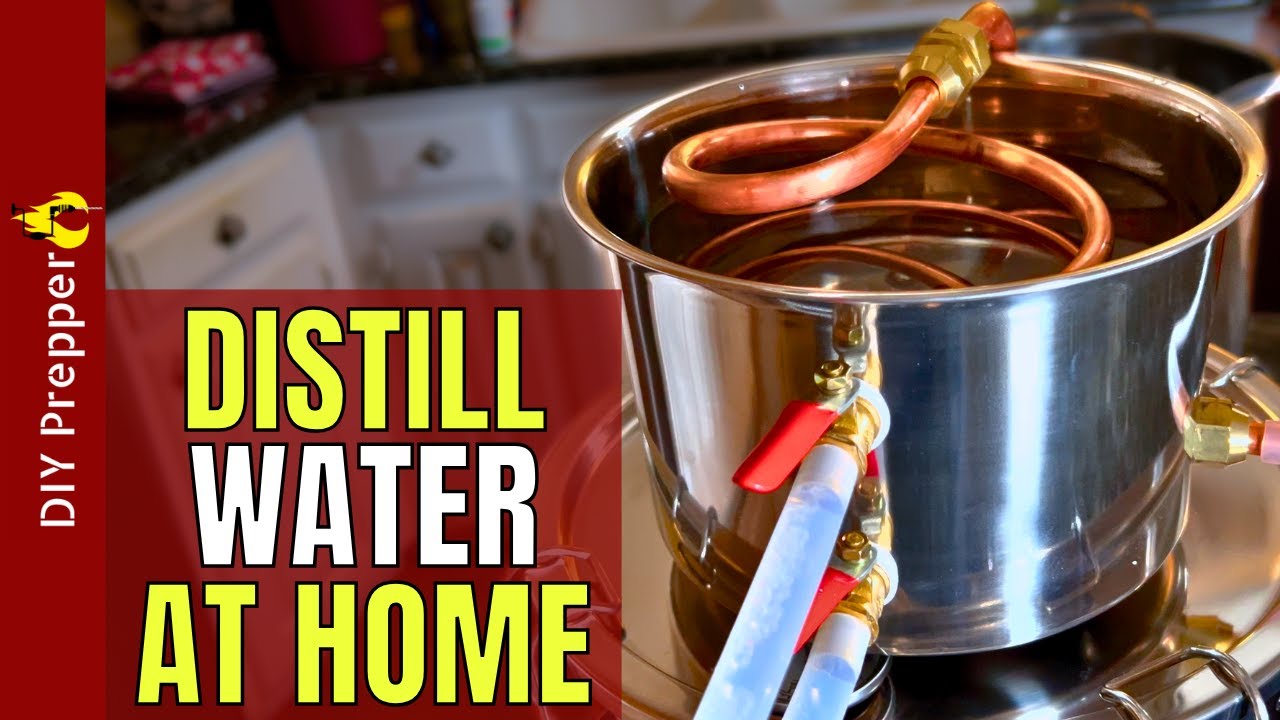 How to Make Distilled Water at Home Easily