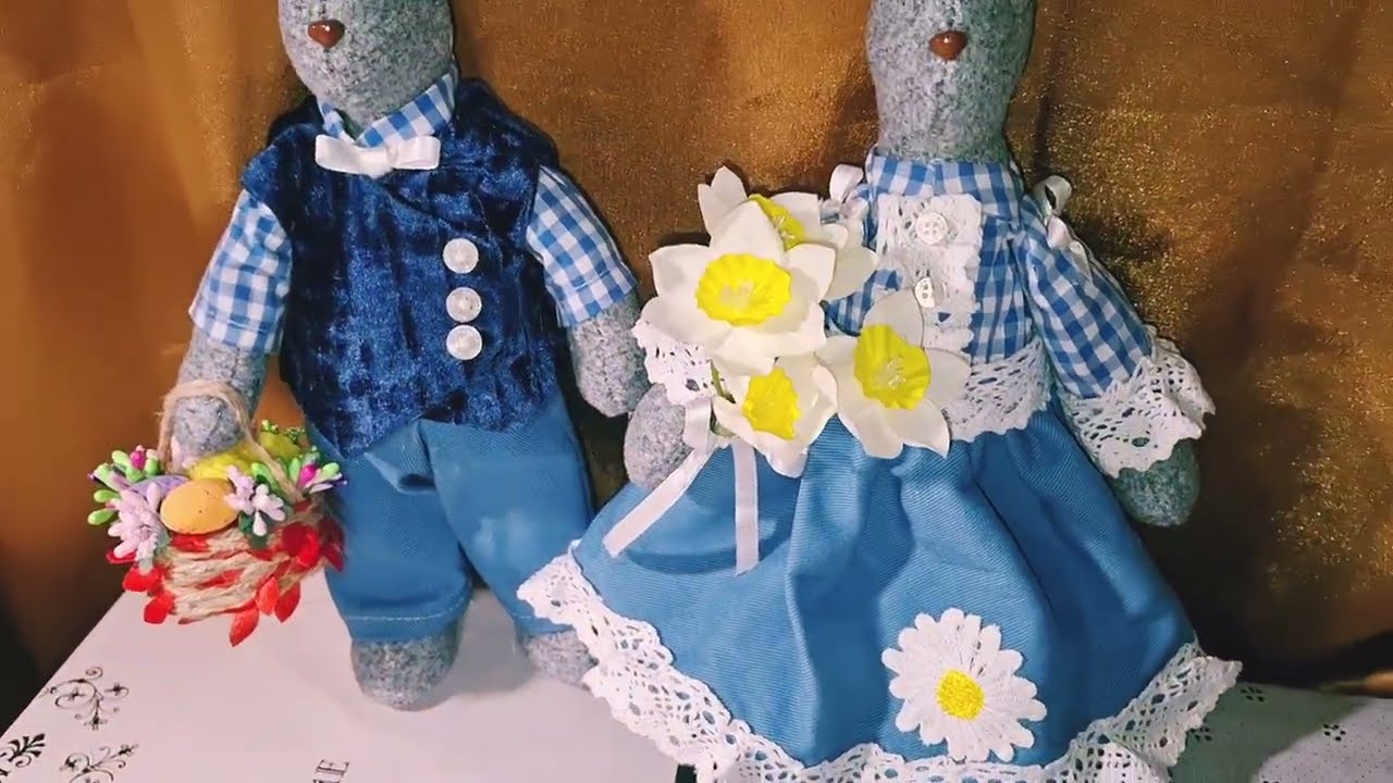 Easter bunny.Spring beautiful 😍. Зайчики. Делаю весенние пары зайчиков 
