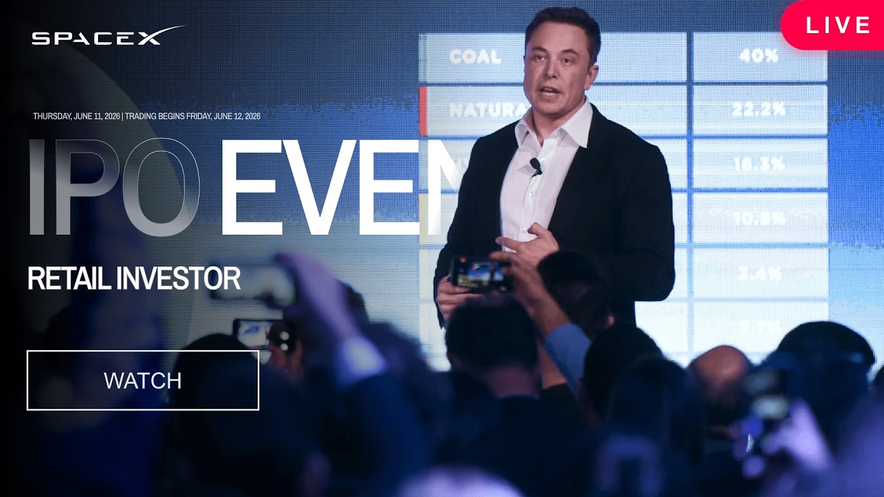 LIVE: Elon Musk Unveils $SPCX Target Price, SpaceX IPO Plans and Trillionaire Status