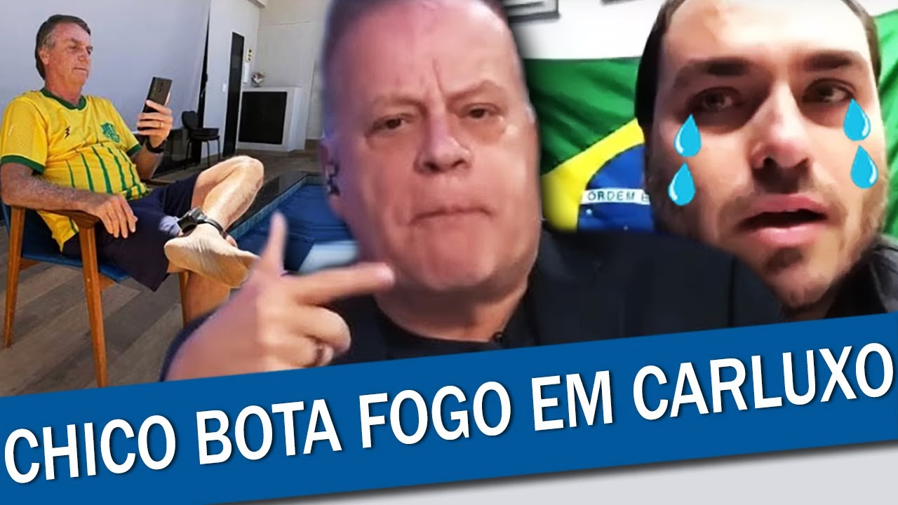 CHICO PINHEIRO XINGA E ESCULACHA CARLUXO BOLSONARO: 