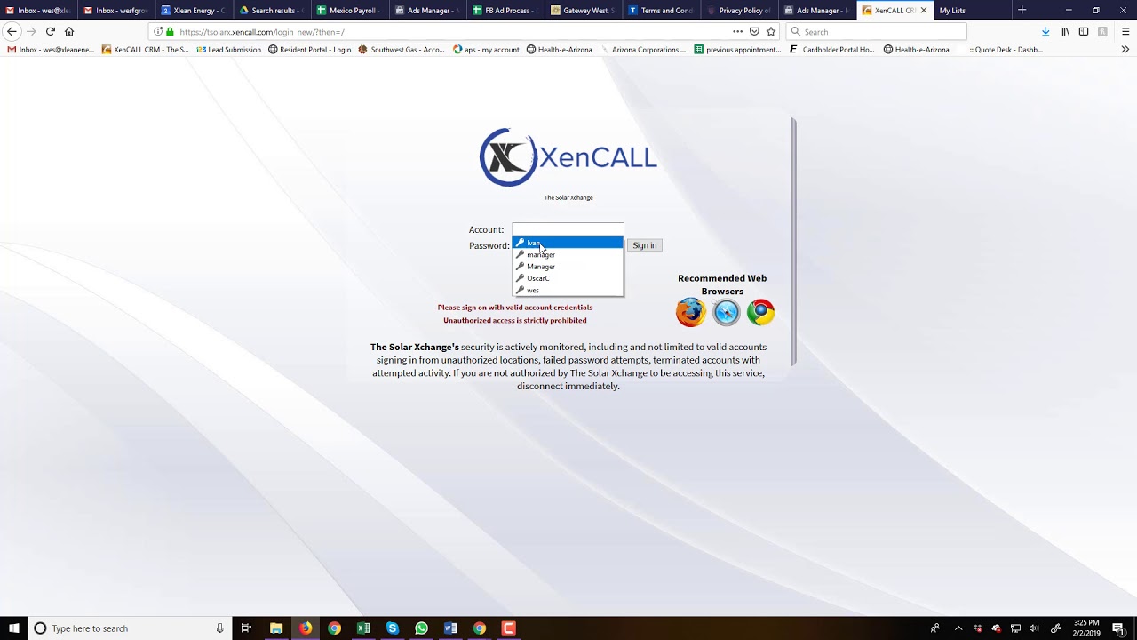 Xencall Training   Login #1